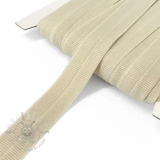 Omvouwelastiek mat 20 mm RIB sand