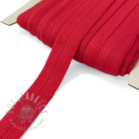 Omvouwelastiek mat 20 mm RIB red