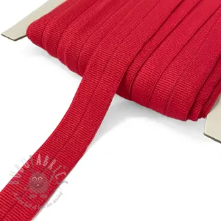Omvouwelastiek mat 20 mm RIB red