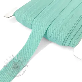 Omvouwelastiek mat 20 mm RIB mint