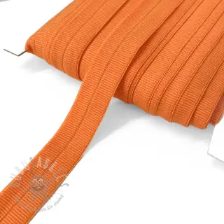 Omvouwelastiek mat 20 mm RIB orange