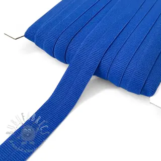 Omvouwelastiek mat 20 mm RIB cobalt