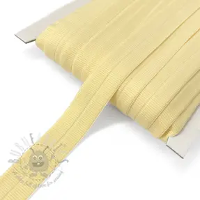 Omvouwelastiek mat 20 mm RIB yellow