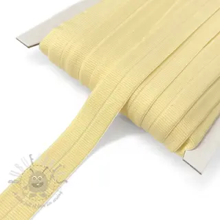 Omvouwelastiek mat 20 mm RIB yellow
