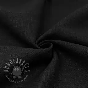 Voorgewassen linnen black
