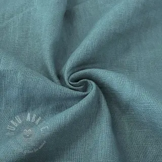 Voorgewassen linnen teal