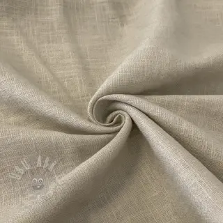 Voorgewassen linnen light sand