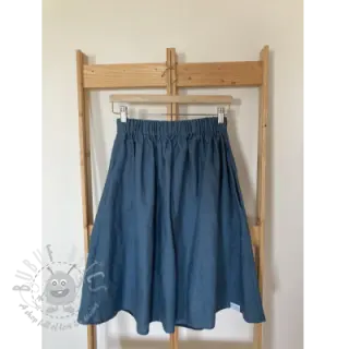 Voorgewassen linnen blue