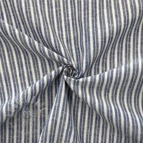 Linnen met katoen Lira big stripe jeans