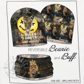 Sweaterstof Rules limits SET PANEL digital print
