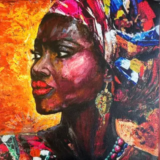 Kunstleer KARIA Woman PANEL