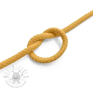 Katoenen koord 5 mm ochre