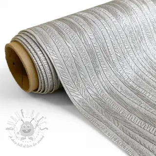 Kunstleer ECORCE argent