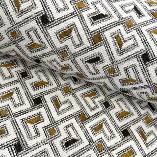 Dekoračná látka jacquard Pagne allover jaune
