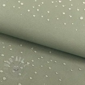 Windjasstof met waterafstotende afwerking army green