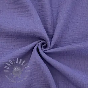 Dubbelgaas/mousseline lavender