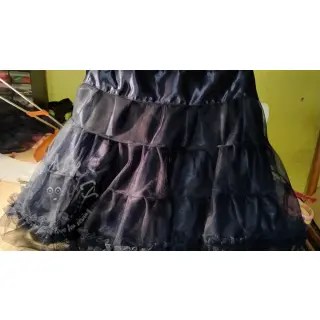Tule voor TUTU-rok navy 160 cm