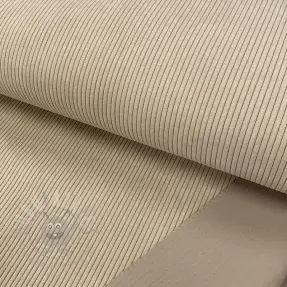 Ribfluweel HUGGY beige
