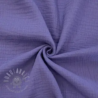 Dubbelgaas/mousseline lavender ORGANIC