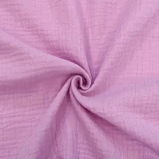 Dvojitá gázovina/mušelín light pink ORGANIC