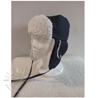 Windjasstof met waterafstotende afwerking black