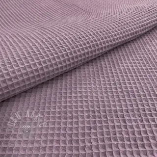 Katoen met wafelbinding old purple