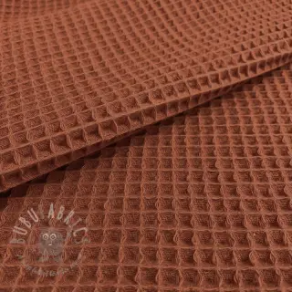 Katoen met wafelbinding spice