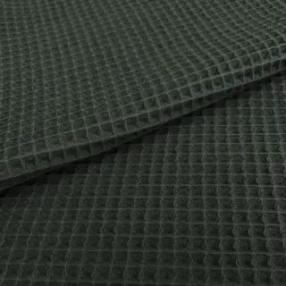 Bavlna s vaflovou väzbou army green