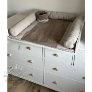 Badstof VELVET BAMBOO taupe