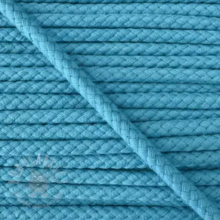 Katoenen koord 8 mm ocean blue