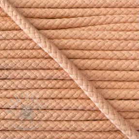 Katoenen koord 8 mm peach