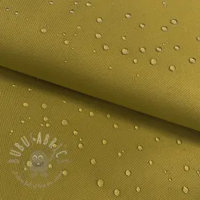 Windjasstof met waterafstotende afwerking gold