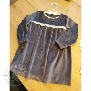 Babypluche dark grey