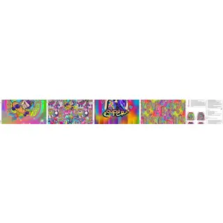 Decoratiestof KIDS BACKPACK Supergirl PANEL