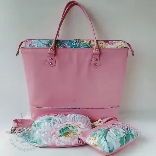 Kunstleer KARIA blush