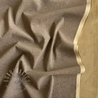 Kunstleer voor kleding STRUCTURE taupe