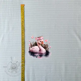 Tricot Swan PANEL digital print