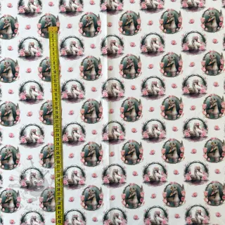 Tricot Swan PANEL digital print