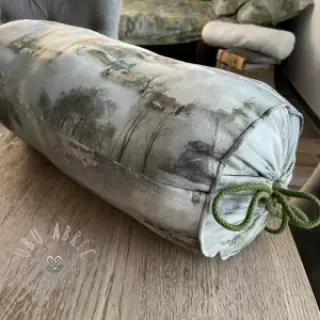 Katoenen koord 5 mm olive green