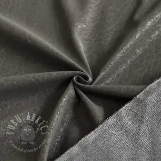 Kunstleer voor kleding STRUCTURE grey