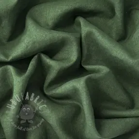 Voorgewassen linnen 170 g forest green