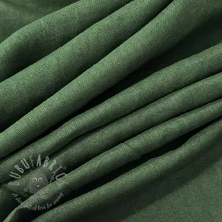 Voorgewassen linnen 170 g forest green