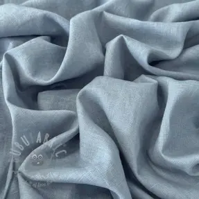 Voorgewassen linnen 170 g blue