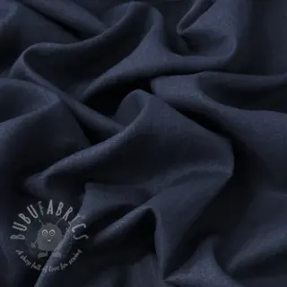 Voorgewassen linnen 170 g navy