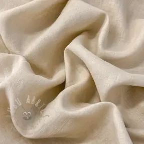 Voorgewassen linnen 170 g beige