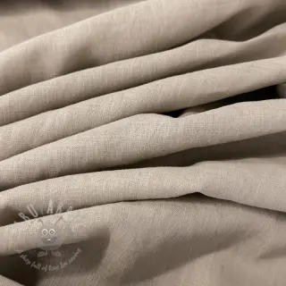 Voorgewassen linnen 170 g sand