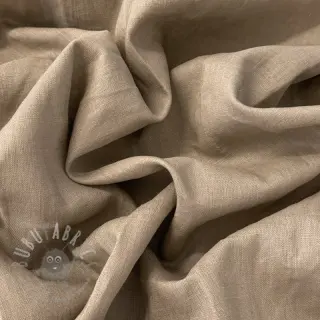 Voorgewassen linnen 170 g capucchino