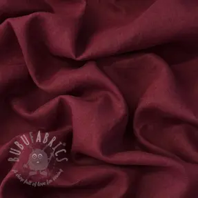 Voorgewassen linnen 170 g bordeaux