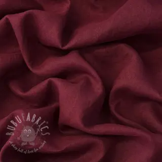 Voorgewassen linnen 170 g bordeaux