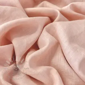 Voorgewassen linnen 170 g light rose